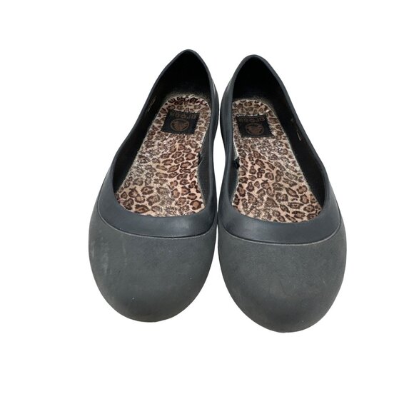 Crocs 16203 Women's Mammoth Leopard Soft Footbeds Ballet Flats Size 7 - Picture 6 of 11